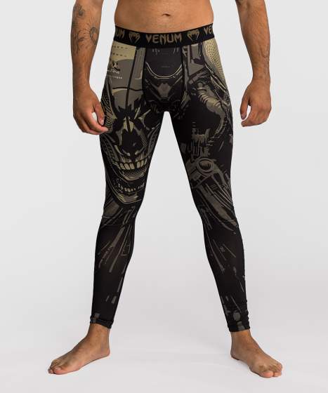 Venum Compression Pants Invader, Schwarz 5