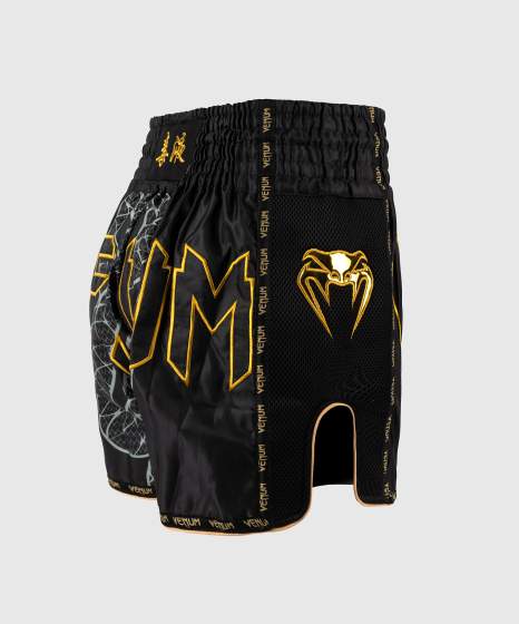 Venum Muay Thai Shorts Serpenti, Schwarz 4