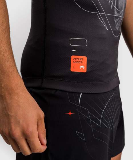 Venum Rash Guard Eclipse, Schwarz 5