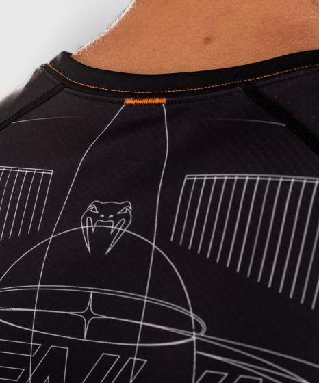 Venum Rash Guard Eclipse, Schwarz 6