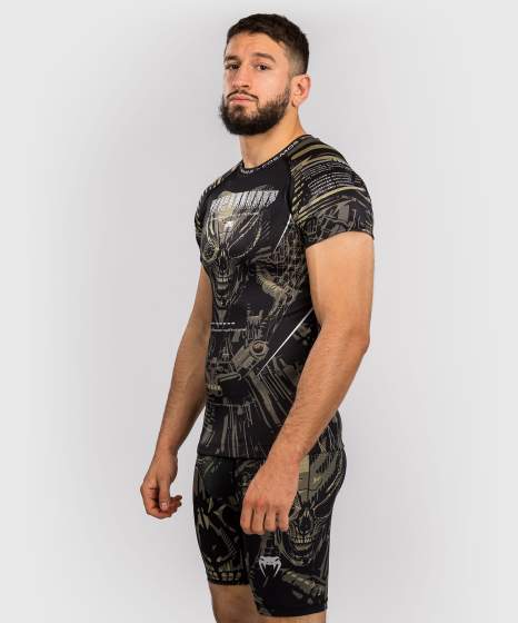 Venum Rash Guard Invader, Schwarz 2