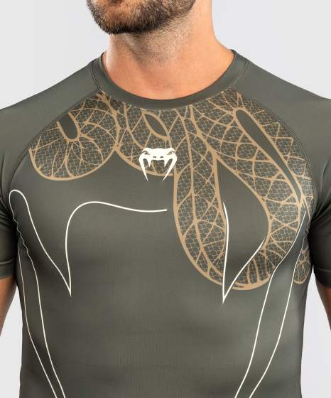 Venum Rash Guard Serpenti, Khaki 5