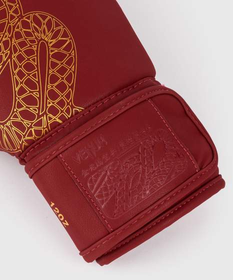 Venum Boxhandschuhe Serpenti, Burgunderrot 3