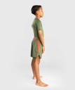 Venum Fight Shorts Light Kids, Khaki-Orange 3