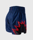 Venum Muay Thai Shorts Inferno, Blau-Schwarz-Rot 2