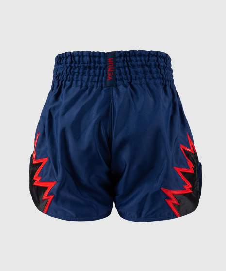 Venum Muay Thai Shorts Inferno, Blau-Schwarz-Rot 3