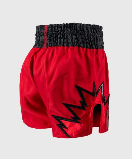 Venum Muay Thai Shorts Inferno, Rot-Schwarz 2