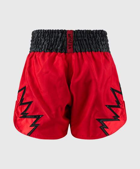Venum Muay Thai Shorts Inferno, Rot-Schwarz 3
