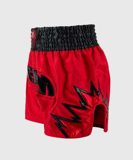 Venum Muay Thai Shorts Inferno, Rot-Schwarz 4