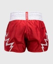 Venum Muay Thai Shorts Inferno, Rot-Weiß 3