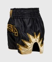 Venum Muay Thai Shorts Inferno, Schwarz-Gold 2