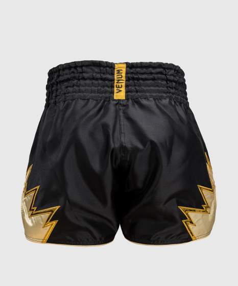 Venum Muay Thai Shorts Inferno, Schwarz-Gold 3