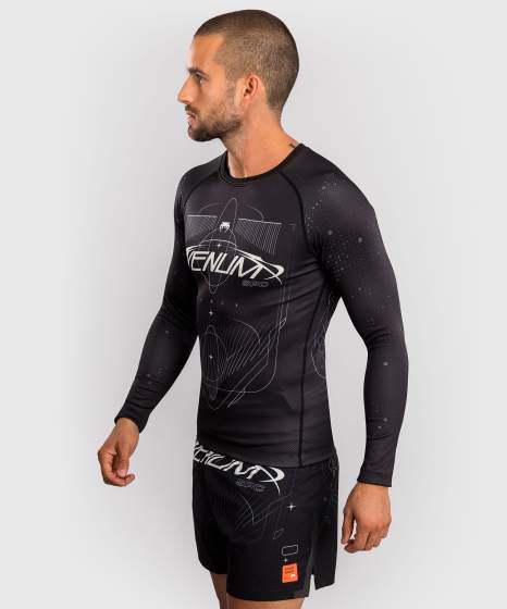 Venum Rash Guard Eclipse, Schwarz 4