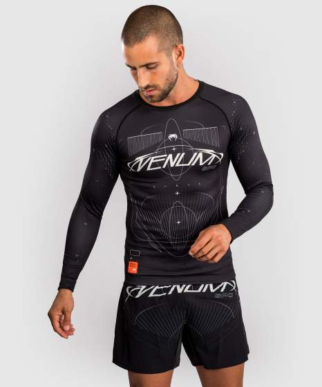 Venum Rash Guard Eclipse, Schwarz 5