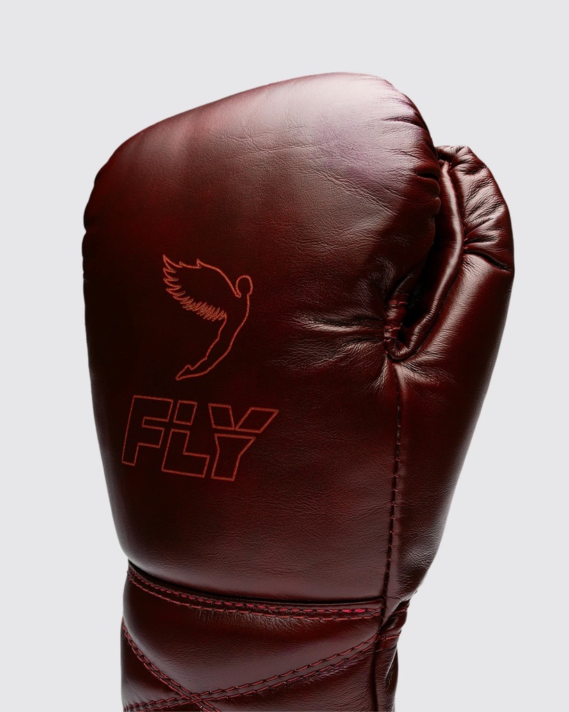 Fly Boxhandschuhe Superlace 2, Ochsenblutfarbe 4