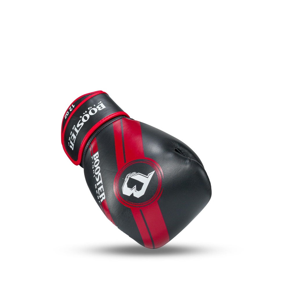Booster Boxhandschuhe V3, Schwarz-Rot