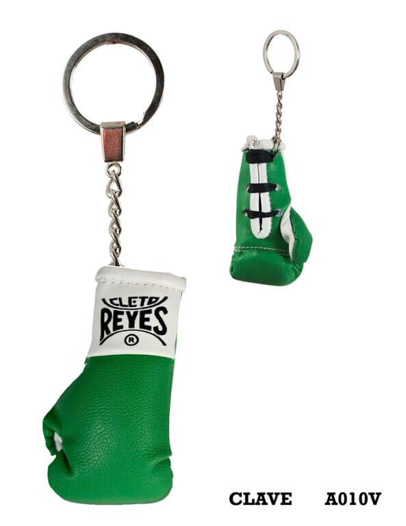Cleto Reyes Mini Boxhandschuhe Schlüsselanhänger, Grün 2
