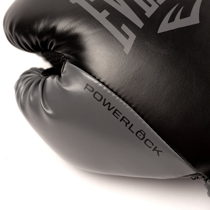 Everlast Boxhandschuhe Powerlock 2R, Schwarz-Grau 6