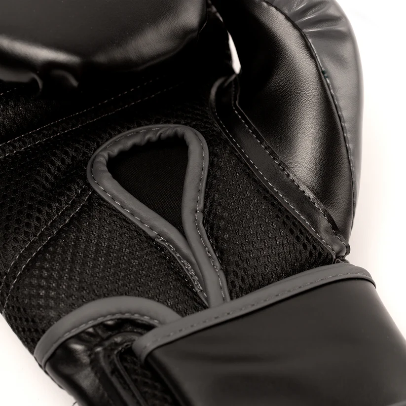 Everlast Boxhandschuhe Powerlock 2R, Schwarz-Grau 8
