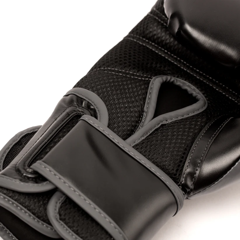 Everlast Boxhandschuhe Powerlock 2R, Schwarz-Grau