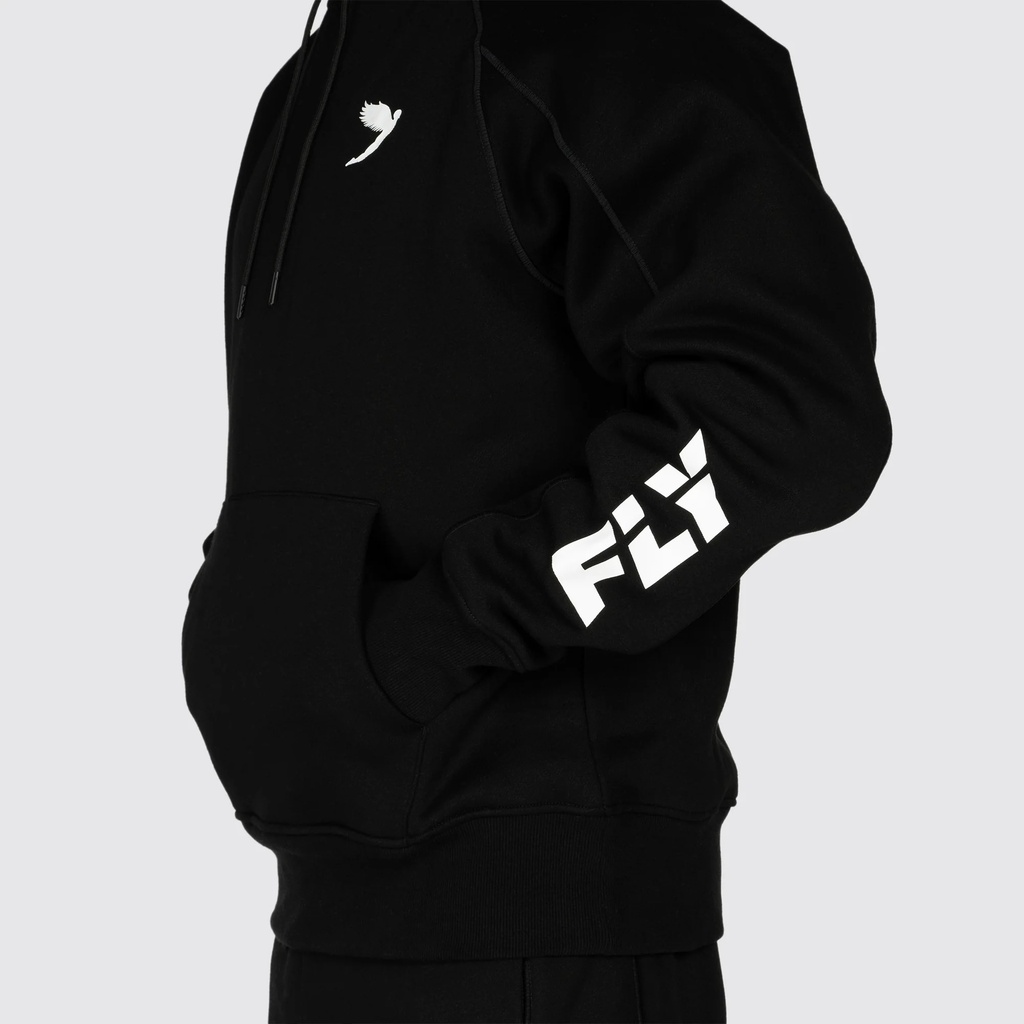 Fly Hoodie Undisputed Relaxed, Schwarz 5