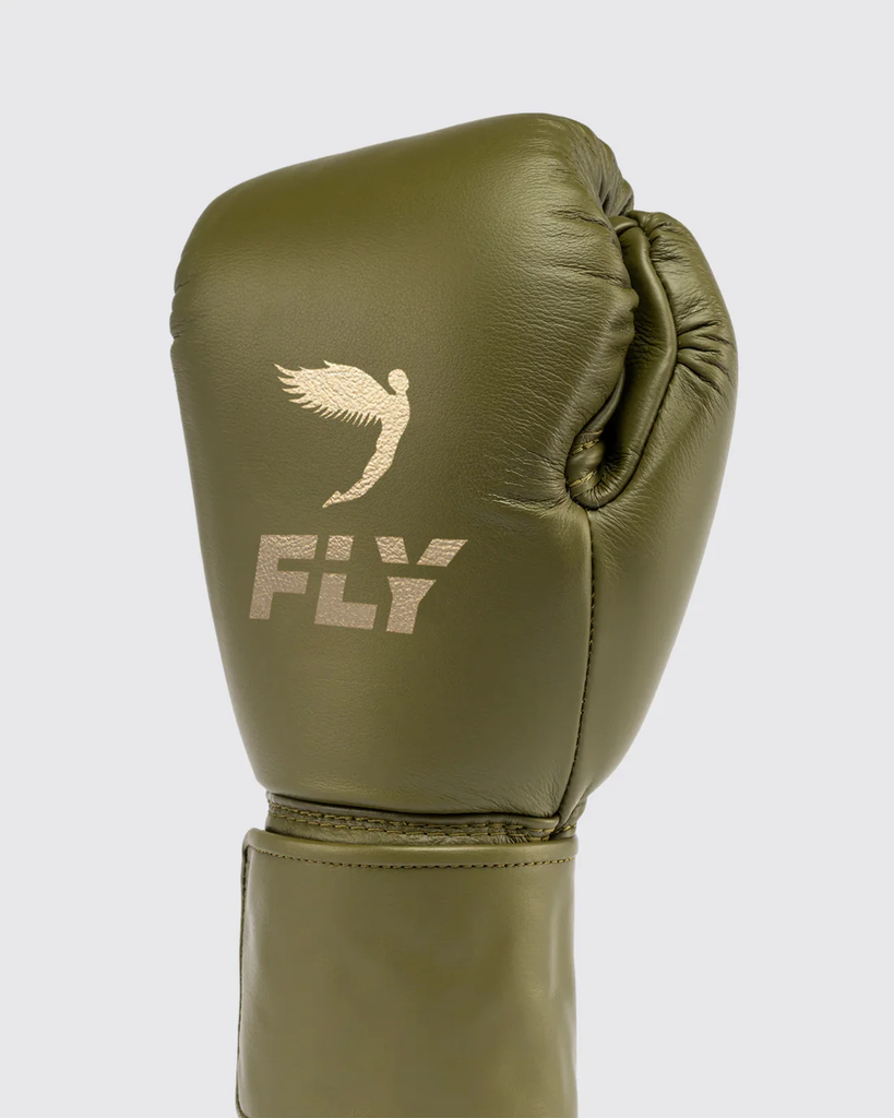 Fly Boxhandschuhe Superloop 2, Olivgrün