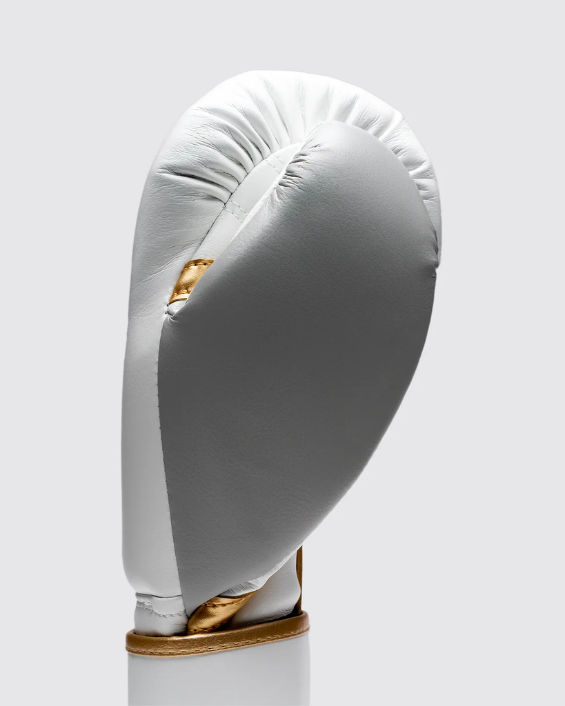 Fly Boxhandschuhe Superloop Pro X 2, Weiß-Grau-Gold 5