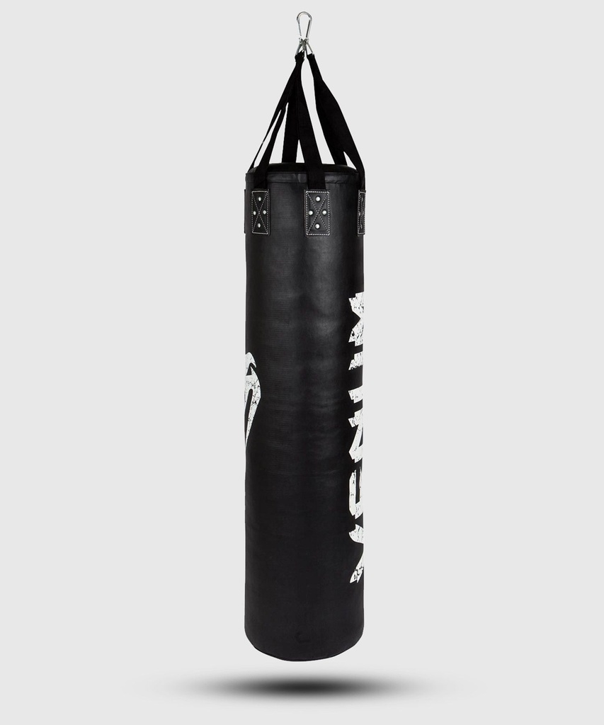 Venum Boxsack Challenger 130x35cm 40kg, Schwarz-Weiß 3