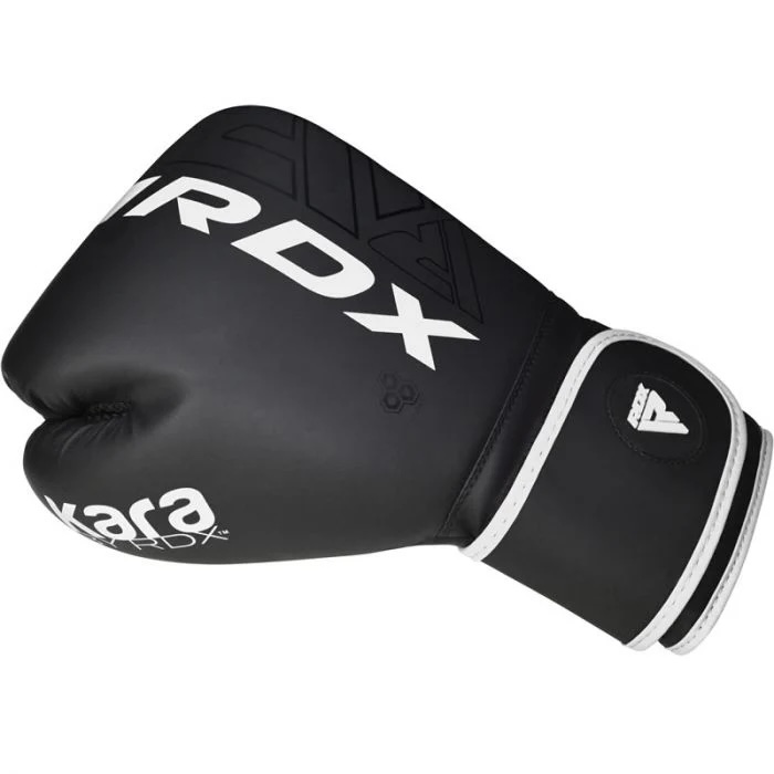 RDX Boxhandschuhe F6 Kara, Schwarz-Weiß 5