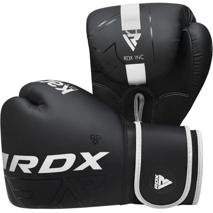 RDX Boxhandschuhe F6 Kara, Schwarz-Weiß 7