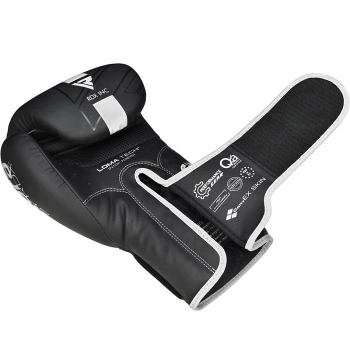 RDX Boxhandschuhe F6 Kara, Schwarz-Weiß 8