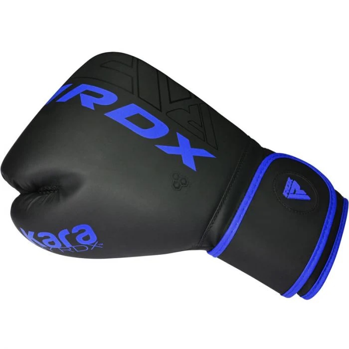 RDX Boxhandschuhe F6 Kara Kids, Schwarz-Blau 4