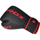 RDX Boxhandschuhe F6 Kara Kids, Schwarz-Rot 4