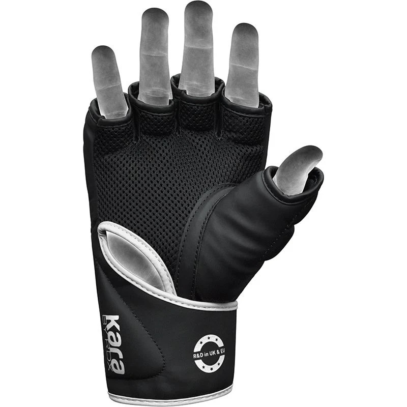 RDX MMA Handschuhe Sparring F6 Kara, Schwarz-Weiß 4