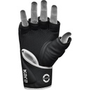 RDX MMA Handschuhe Sparring F6 Kara, Schwarz-Weiß 4