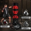 RDX Standboxsack KT Ronin 180x32cm, Schwarz-Rot 2