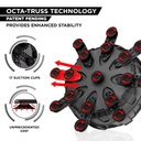 RDX Standboxsack KT Ronin 180x32cm, Schwarz-Rot 3