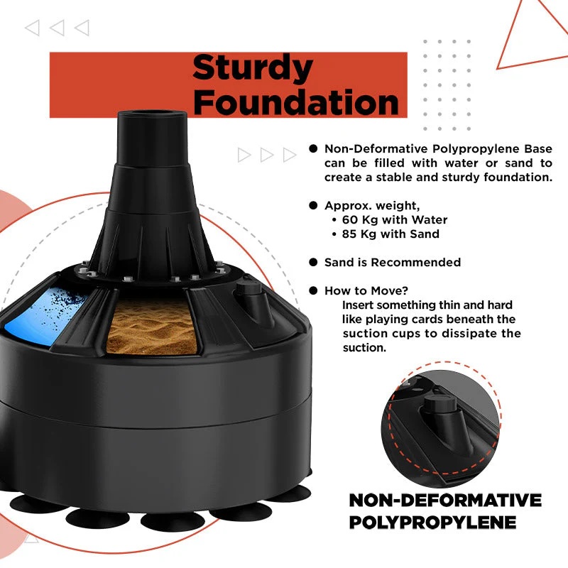 RDX Standboxsack R8 Kids 120x27cm, Schwarz-Weiß-Blau 6