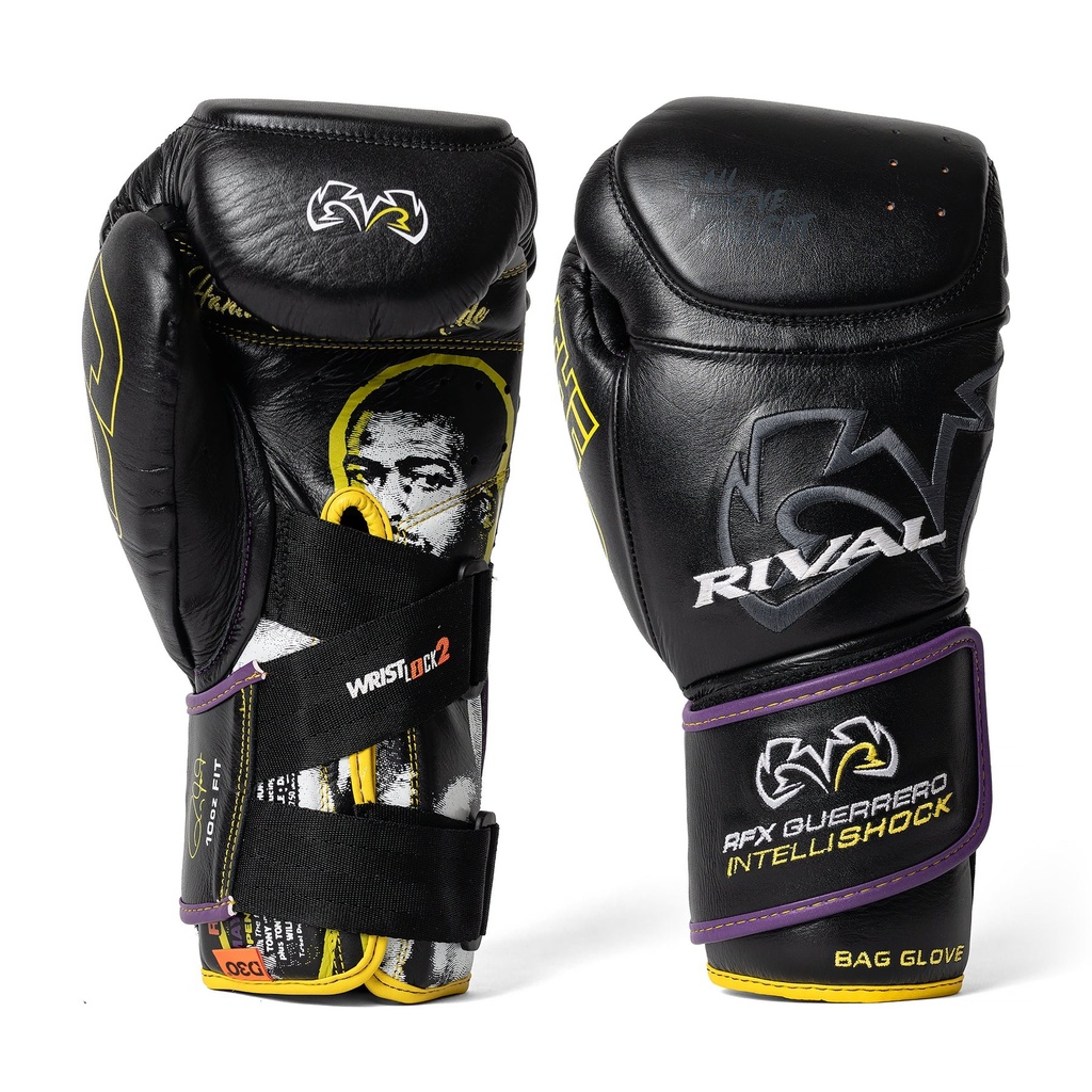 Rival Sandsackhandschuhe RFX-Guerrero Intelli-Shock RJJ Edition, Schwarz 5