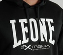 Leone Hoodie Logo, Schwarz