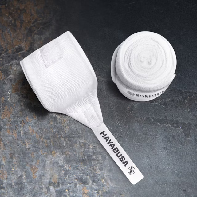 Hayabusa Boxbandagen Gauze 5cm x 4,5m, Weiß