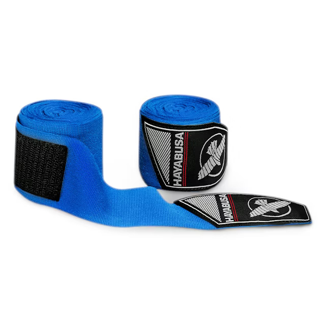 Hayabusa Boxbandagen Perfect Stretch 4,5m Halbelastisch, Blau