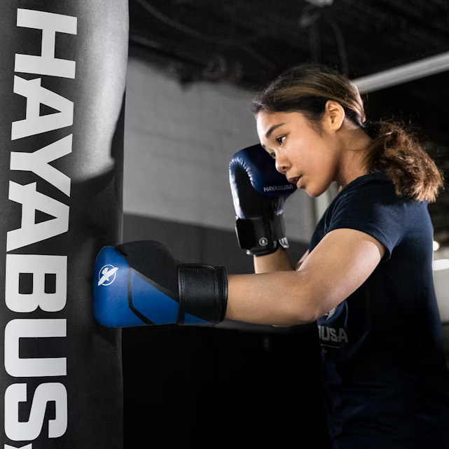 Hayabusa Boxhandschuhe E1 Kids, Blau