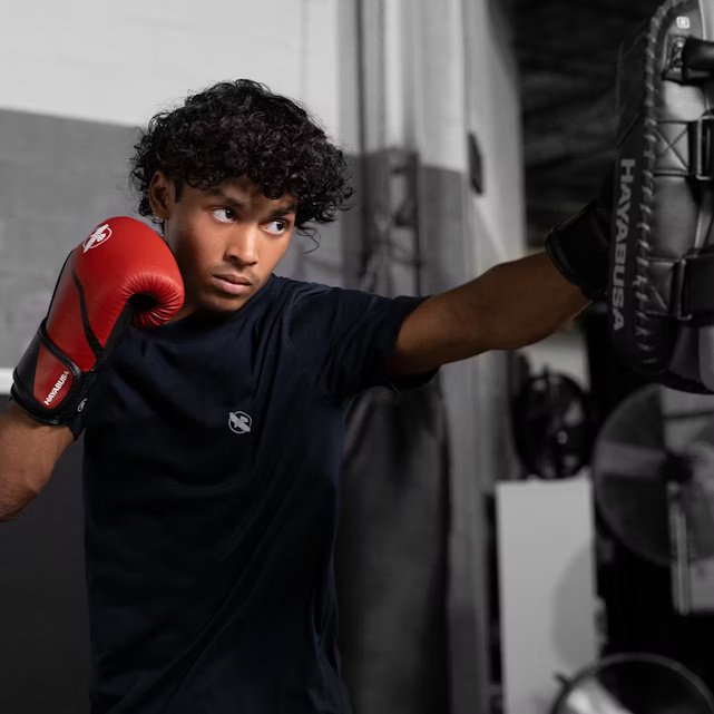 Hayabusa Boxhandschuhe E1 Kids, Rot