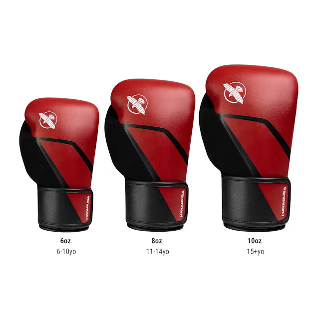 Hayabusa Boxhandschuhe E1 Kids, Rot