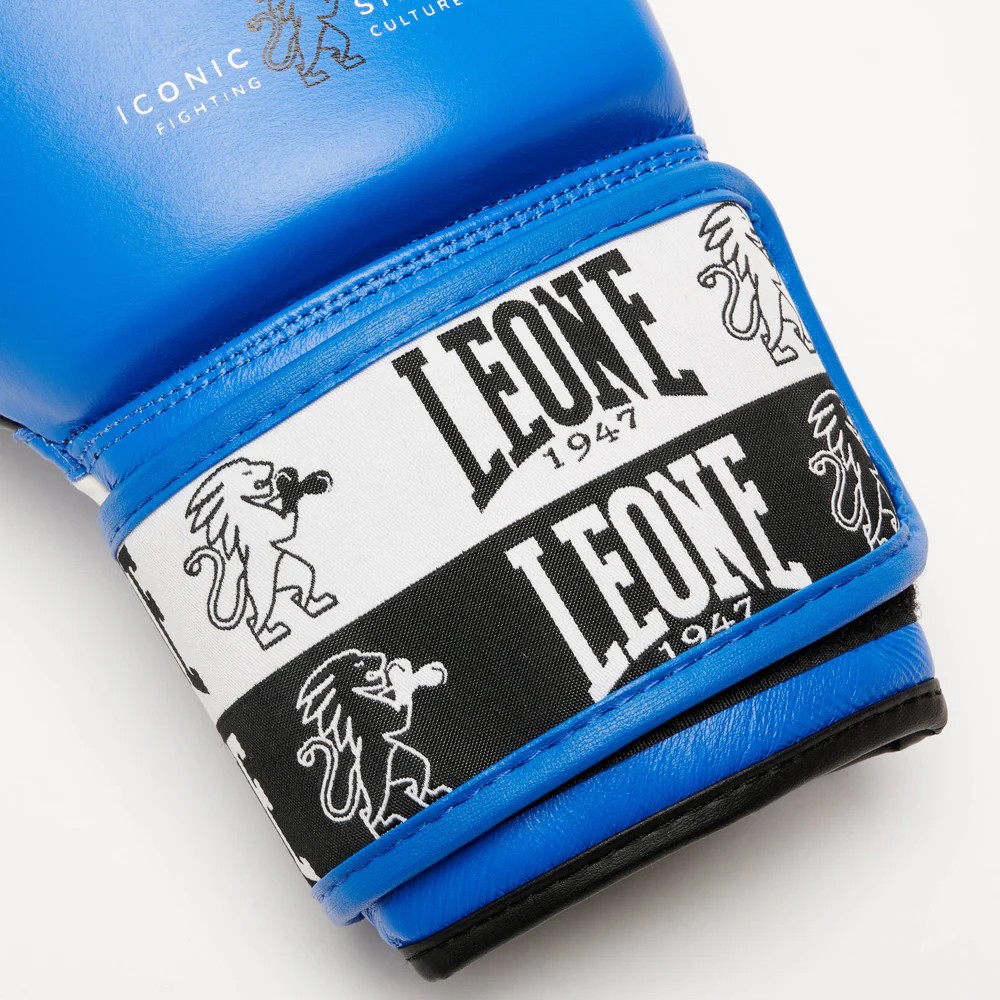 Leone Boxhandschuhe Iconic, Blau 2