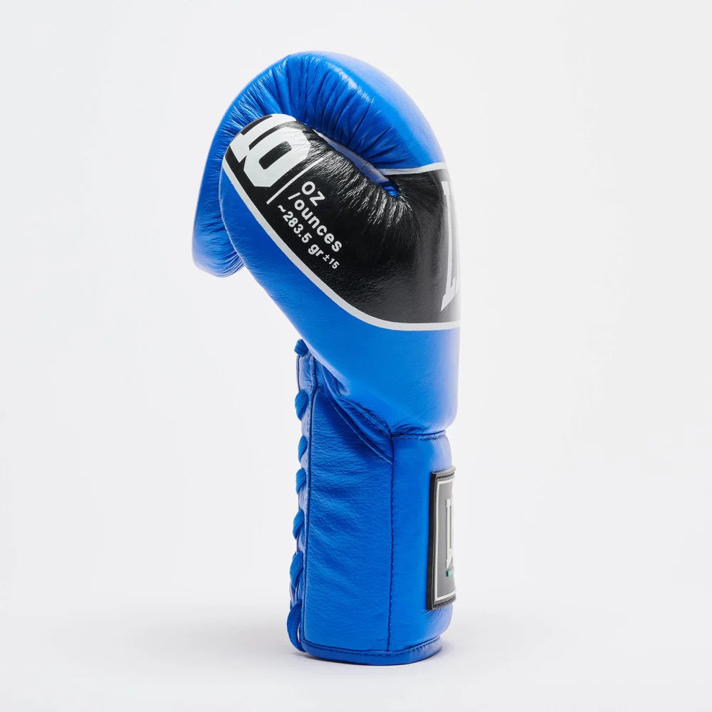 Leone Boxhandschuhe Shock Pro mit Schnürung, Blau 3