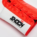 Leone Boxhandschuhe Shock Pro mit Schnürung, Rot 5