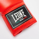 Leone Boxhandschuhe Shock Pro mit Schnürung, Rot 6