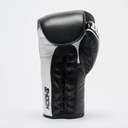 Leone Boxhandschuhe Shock Pro mit Schnürung, Schwarz 4